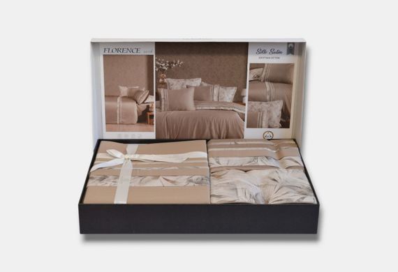 Постільна білизна La Romano Silk Satin 200×220 см Florence Rock | Зображення 4