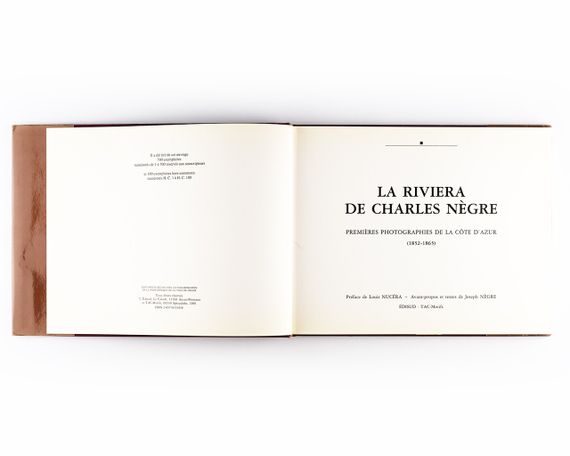 Пейзажная фотография книга работ Шарля Негре La Riviera de Charles Negre Б/У подарочные книги для фотографов | Зображення 1