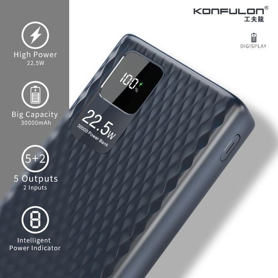 Power Bank JOCO A26Q 30000mAh 22.5W (47211-A26Q_838) | Зображення 4