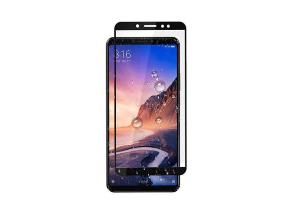 Захисне 5D скло Nano Flexible GLASS ITOP для Xiaomi Mi Max 3 Full Cover Чорний | Зображення 3