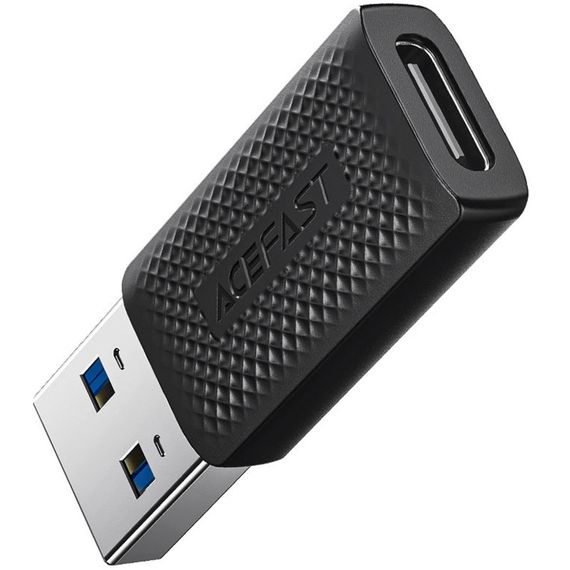 Перехідник Acefast J2 USB Male to Type-C Female USB3.0 Black | Зображення 2