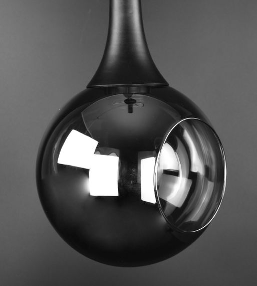 Люстра підвісна LOFT на 1 лампочку 27070 Чорний 40-110х17х17 см. | Зображення 1