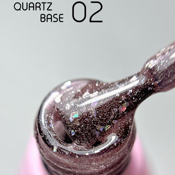 База для гель-лаку Toki-Toki Quartz Base QR02 світловідбивна 5мл | Зображення 1
