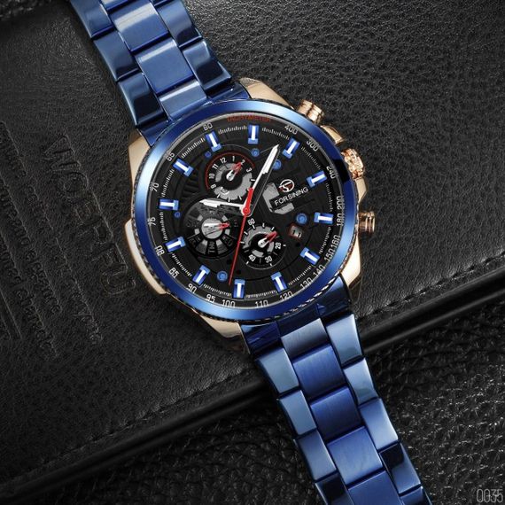 Forsining 6909 Blue-Cuprum-Black | Зображення 2