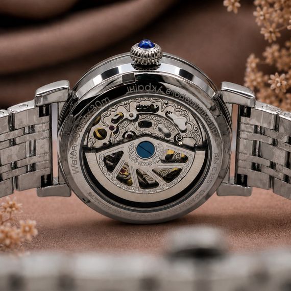 Годинник наручний Awarder 047 Silver-Black | Зображення 8