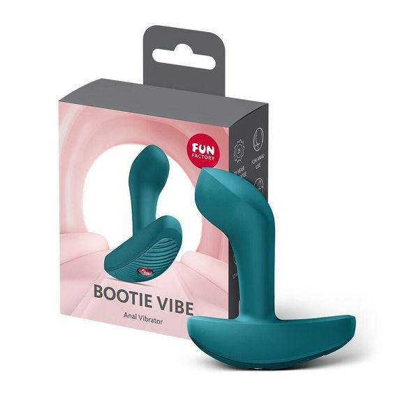 Анальна пробка Fun Factory Bootie Vibe Bottle Green Sex Aura | Зображення 7