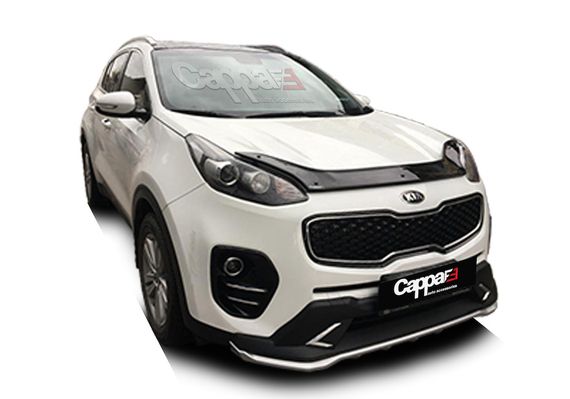 Дефлектор капота (EuroCap) для Kia Sportage 2015-2021 гг | Зображення 4