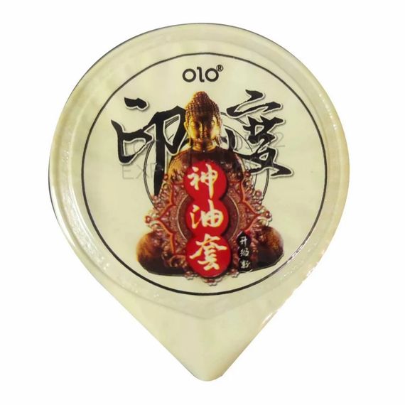 Презервативи Olo GOLD Indian god oil 10шт з точковим та пролонгуючим ефектом Sex Aura | Зображення 1