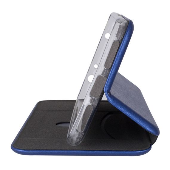 Шкіряний чохол-книжка Classy для Xiaomi Redmi Note 8T Синій | Зображення 1