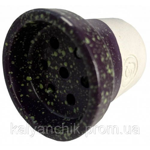 Чаша для кальяну GrynBowls фіолетовий/білий | Зображення 1