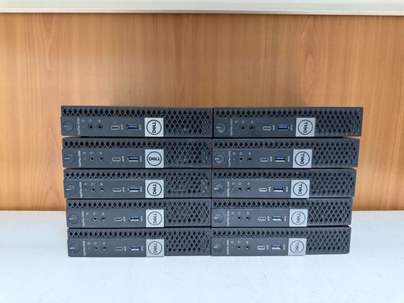 Неттоп Dell OptiPlex 5060 Micro USFF / Intel Core i5-8500T (6 ядер по 2.1 - 3.5 GHz) / 8 GB DDR4 / 500 GB SSD / Intel UHD Graphics 630 / 90W / Wi-Fi / Блок живлення в комплекті б/в | Зображення 2
