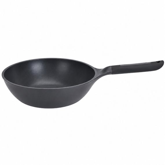Глибока сковорода WOK Ringel IQ Be Chef IQ-1144-28w ⌀28см З антипригарним покриттям Для всіх типів плит Без кришки | Зображення 1