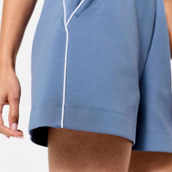 Шорти жіночі блакитні/білі - M | Зображення 6