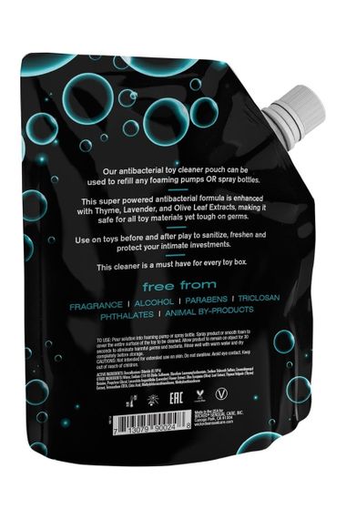 Очищувач для іграшок Wicked Sensual Care Foaming, 710 мл Sex Aura | Зображення 1
