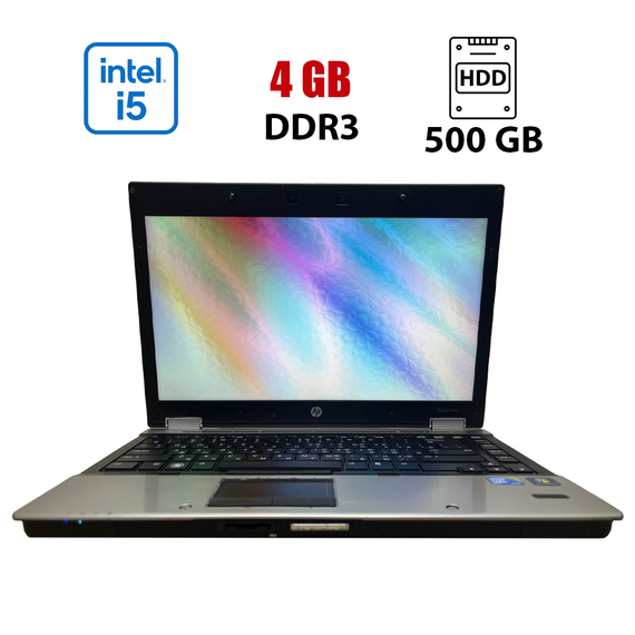 Ноутбук HP Elitebook 8440p / 14" (1600x900) TN / Intel Core i5-520M (2 (4) ядра по 2.4 - 2.93 GHz) / 4 GB DDR3 / 500 GB HDD / nVidia NVS 3100M, 512 MB GDDR3, 64-bit / WebCam б/в