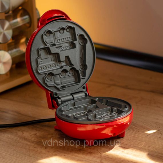 Вафельница для вафель в виде машинок 550 Вт антипригарное покрытие Sokany SK-08097 | Зображення 6