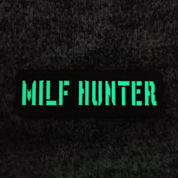Патч / шеврон що світиться Milf Hunter Laser Cut койот | Зображення 2