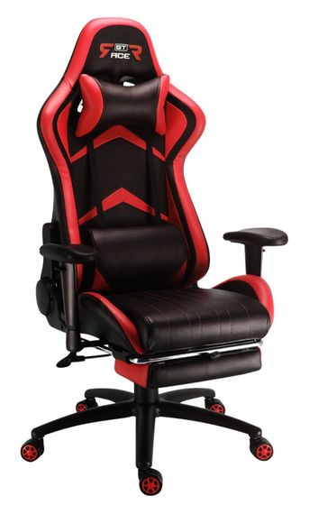 Кресло геймерское GT Racer X-2534-F BlackRed | Зображення 9