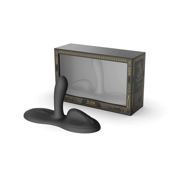 Sit-on-top смарт-вібратор Zalo – Flora Smart Vibrating Pad Obsidian Black, 9 моторів | Зображення 4