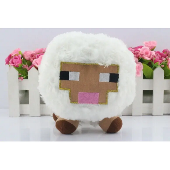 М'яка біла плюшева Вівця з Minecraft 14 см, м'яка іграшка овечка Minecraft | Зображення 6