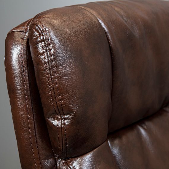 Крісло Манхеттен Ю Хром П2 M-1 (Tilt) Мадрас ДК Браун | Зображення 5