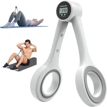 Тренажер для м'язів тазового дна LEG Trainer, з дисплеєм / Тренажер-еспандер для тіла від батарейок