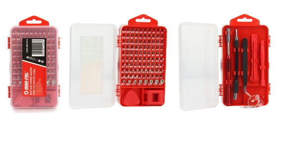 Набір з 110 прецизійних інструментів у двосторонньому кейсі 🔩🔧  110 од. Mar-Pol M61014 | Зображення 5