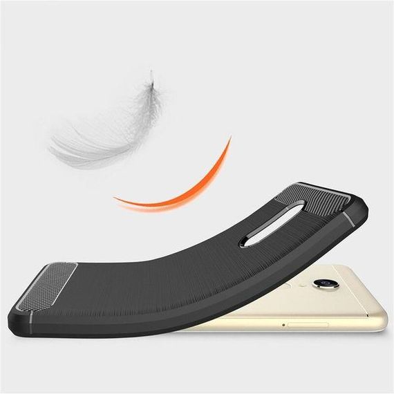 Чохол-накладка Ipaky Slim Anti-fingerprint TPU Case Xiaomi Redmi 5 Black | Зображення 2