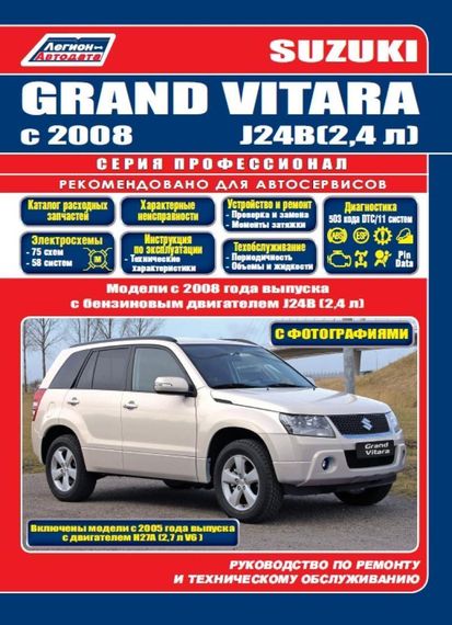 Suzuki Grand Vitara. Руководство по ремонту и эксплуатации.