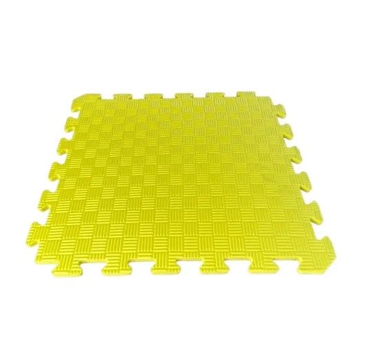 Мат-пазл (ластівчин хвіст) Sanstore EVA 50 x 50 x 1 см жовтий 2172758278