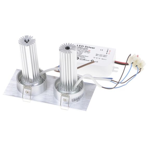 Светильник точечный LED-101/2x3W AL | Зображення 4