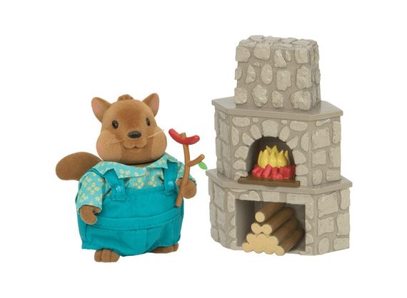 Игровой набор Li`l Woodzeez Терраса и камин 6170Z (6170Z) | Зображення 1