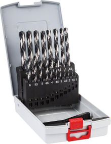 Сверла по металлу Bosch HSS PointTeQ набор 19шт, 1,1.5,2,2.5,3,3.5,4,4.5,5,5.5,6,6.5,7,7.5,8,8.5,9,9.5,10 (2.608.577.351)