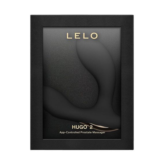 Смарт-масажер простати LELO Hugo 2 Black, 2 мотори, підвищена потужність | Зображення 3