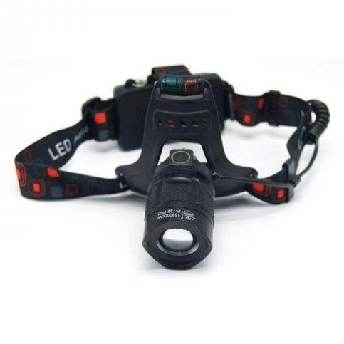 Потужний ліхтар налобний для риболовлі Bailong BL-T32-P50, Потужний акумуляторний AN-768 ліхтарик налобний | Зображення 6