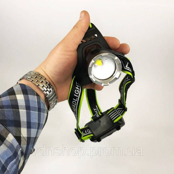 Налобный прожектор Police, Головной фонарь для активного отдыха, Мощный фонарь для ночной рыбалки MW-63 | Зображення 3