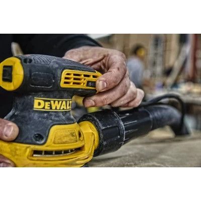 Шлифовальная машина DeWALT 280 Вт, 125 мм, 8000-12000 об/мин, 1.28 кг (DWE6423) | Зображення 3