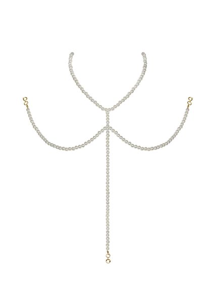 (SALE) Намисто під перлини на декольте Obsessive A757 necklace pearl | Зображення 1