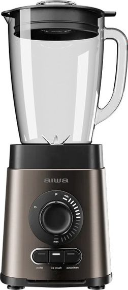 Блендер AIWA Saberu 1800 стаціонарний 1800Вт/ 18 швидк./ TURBO/ чаша для змішування 1/8л/ коричневий | Зображення 1