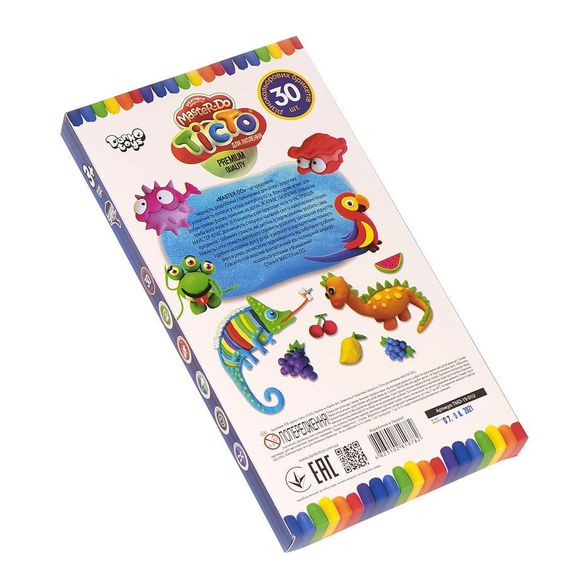 Набір креативної творчості "Тісто для ліплення MASTER DO" TMD-19-01U укр | Зображення 1