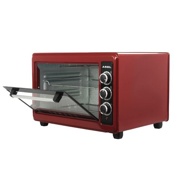 Гриль электрический ASEL AF33-23 1300 Вт 33 Л, Электродуховка духовка настольная, FY-501 Печи электрические | Зображення 1