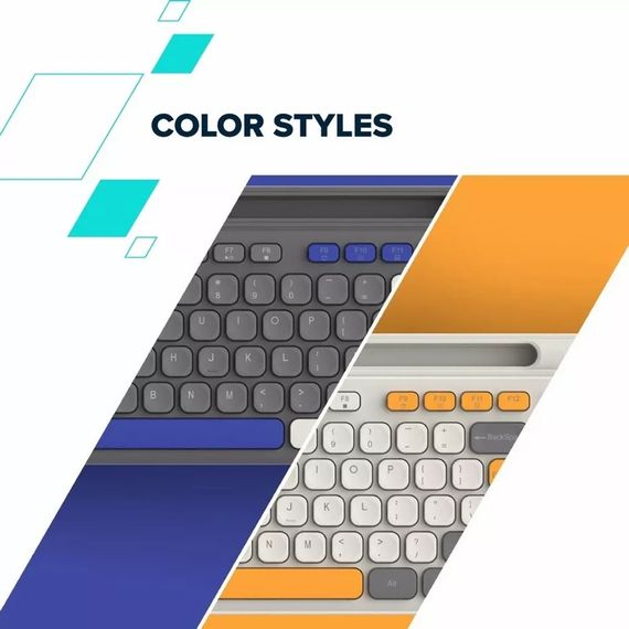 Клавіатура Canyon HKB-W03 Wireless UA Grey (CNS-HKBW03DG) | Зображення 5