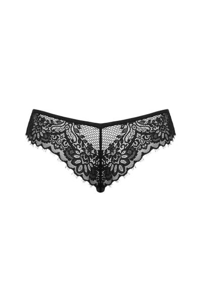 Трусики черные Maderris panties Obsessive M/L sexstyle | Зображення 3