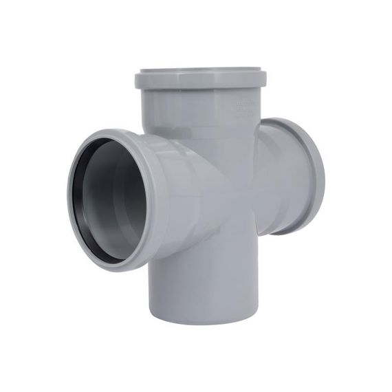 Крестовина канализационная TA Sewage 110 90° | Зображення 2