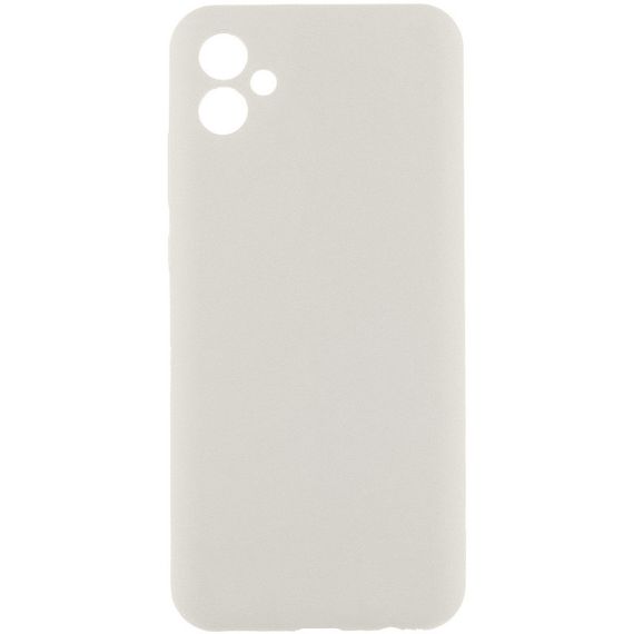 Чохол Silicone Cover Lakshmi Full Camera (AAA) для Samsung Galaxy A06 Білий / White