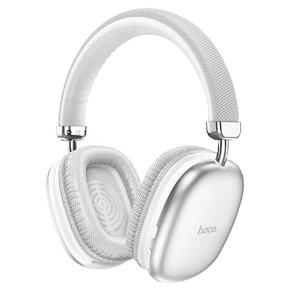 Беспроводные блютуз наушники с микрофоном HOCO W35 White | Зображення 2
