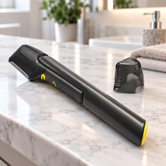 Тример Body Groomer S-035A / Тример для бороди та вусів / Чоловічий тример MicroTouch Titanium Trim