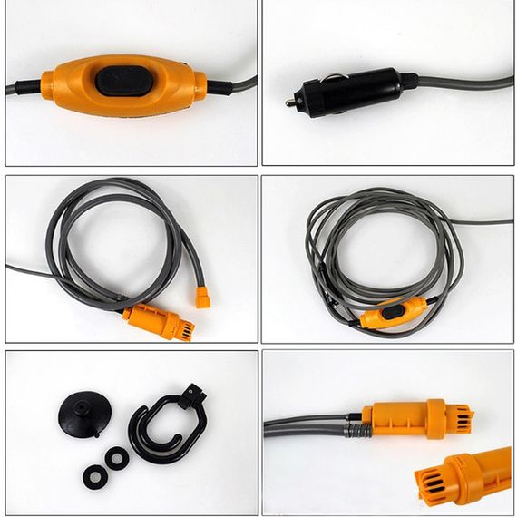 Портативный автомобильный душ YD104, авто душ aqua fresh автодуш CW-76