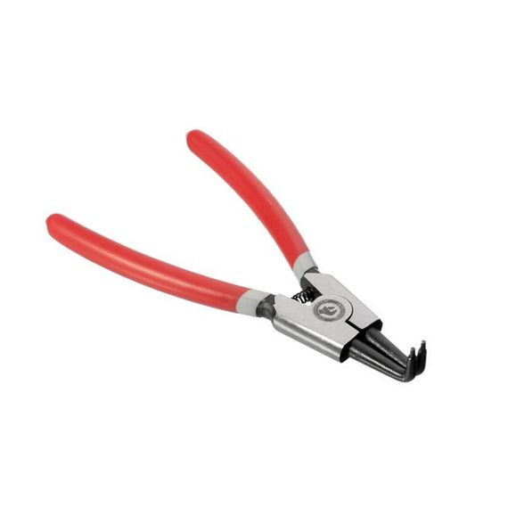 Щипці для стопорных кілець, вигнуті на розтискання INTERTOOL HT-7008