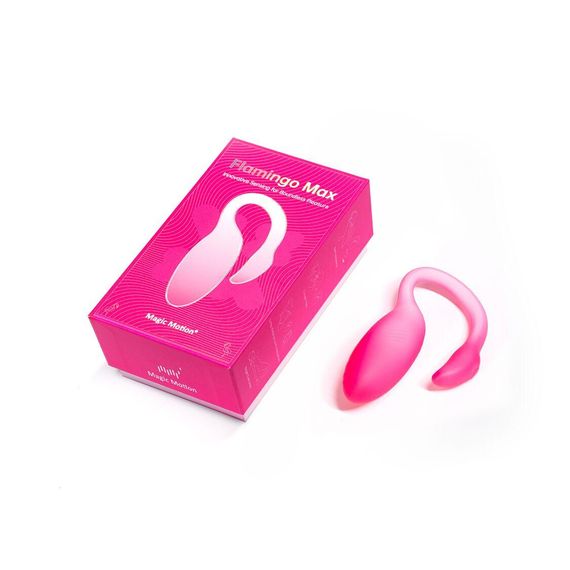 Смарт-виброяйцо Magic Motion Flamingo Max Pink со стимулятором клитора sexstyle | Зображення 9